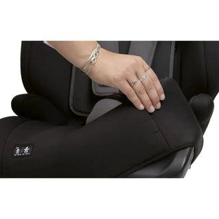 Chicco Gro-Up i-Size Car Seat 76–150cm – Lightweight Belt-Fit Seat 15m–12y Pure Black