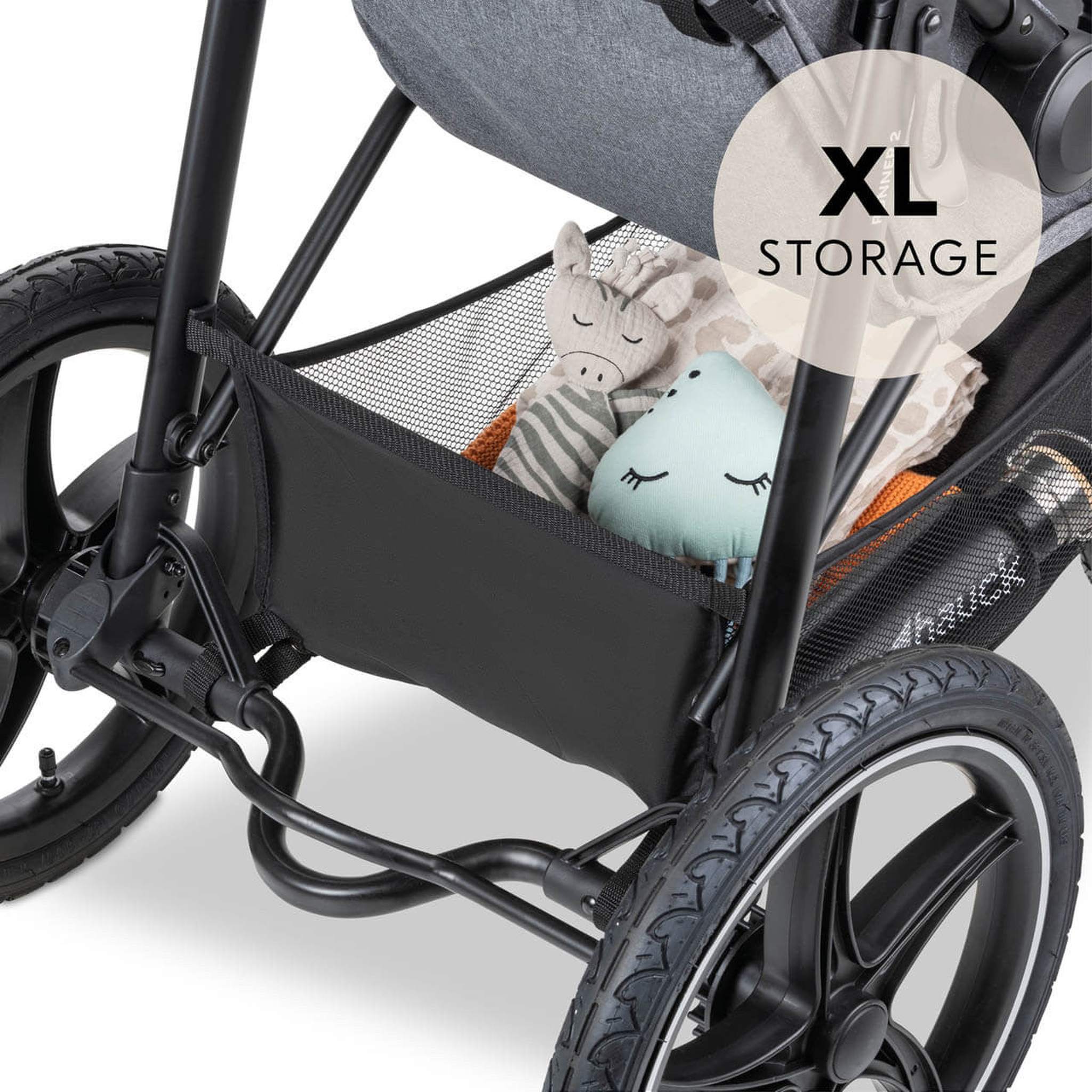 hauck runner stroller Hauck Runner 2 Pushchair | Grey