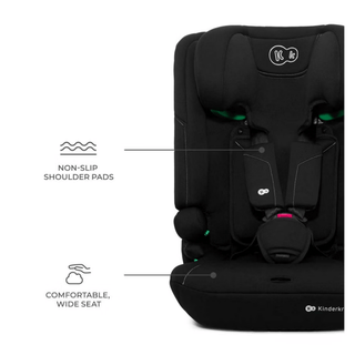 Kinderkraft I-COMFY i-Size Group 1/2/3 Car Seat - Black