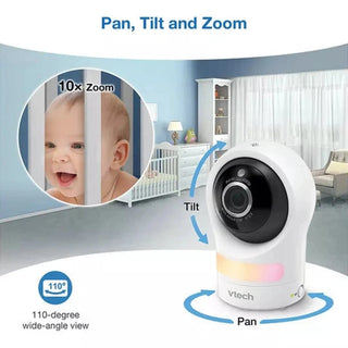 VTech RM9761 Pan & Tilt Smart Video Baby Monitor – White