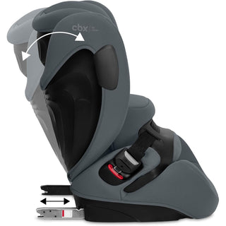 Cybex Pallas B3 i-Size Car Seat – Black 76–150cm, 15m–12y Grey