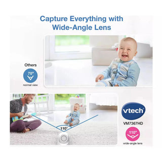 VTech VM7367HD 7 Inch Video Baby Monitor