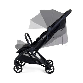 iCandy Pip Compact Pushchair – Lightweight, Cabin-Approved Stroller for Urban Living & Travel | Lie-Flat Seat, One-Hand Fold, Raincover -Black