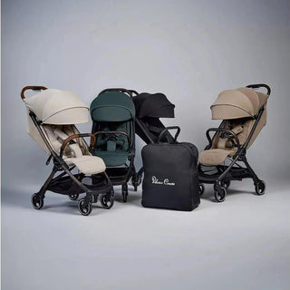 Silver Cross Clic 2 Pushchair with Travel Bag – Latte