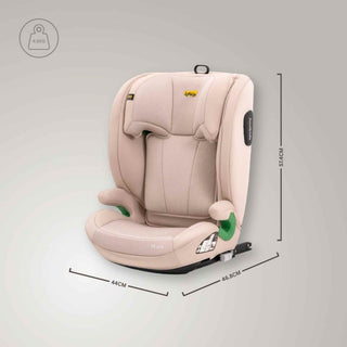 JoviKids Leon ISOFIX Booster Car Seat R129 i-Size Group 2/3 15 Months to 12 Years Rosewood