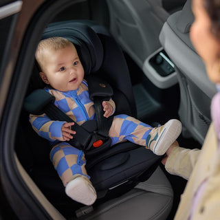 Bebeconfort RevolveFix Plus 360 i-Size ISOFIX Car Seat - Birth to 12 Years - Full Black