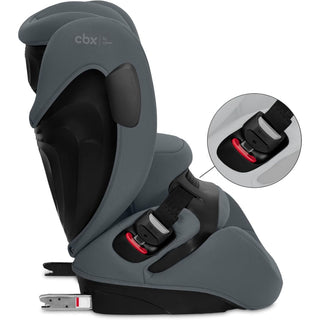 Cybex Pallas B3 i-Size Car Seat – Black 76–150cm, 15m–12y Grey