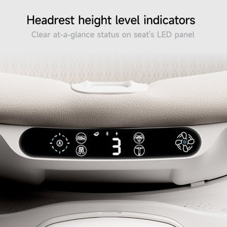 Welldon Smart Turn Air Electric Car Seat – Ivory