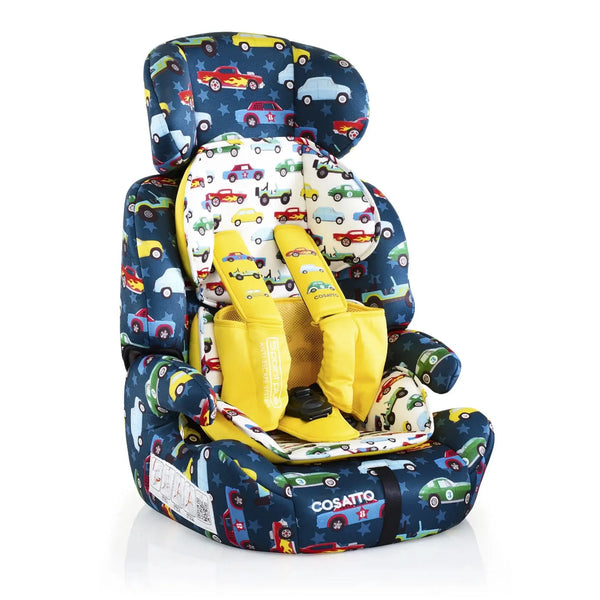 Cosatto Zoomi Car Seat Booster - Group 1/2/3 From up to 9 Months to 12 years