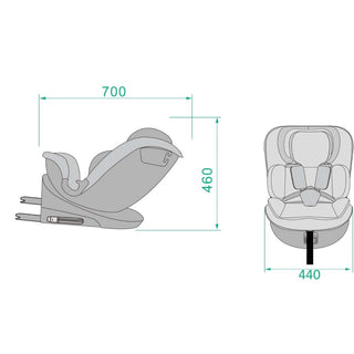 Bebeconfort RevolveFix 360 i-Size Car Seat – ISOFIX 0–12 Years