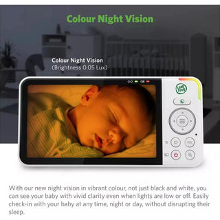 LeapFrog LF815HD 5-Inch Portable Smart Baby Monitor