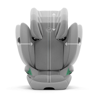 Cybex Solution G2 Plus i-Size Car Seat ISOFIX Stone Grey-Mid Grey