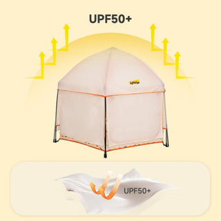 Jovikids Portable Play Tent – Pop-Up Kids Teepee Indoor & Outdoor - Beige