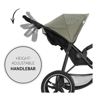 Hauck Runner 2 All Terrain Pushchair Mickey Mouse Olive