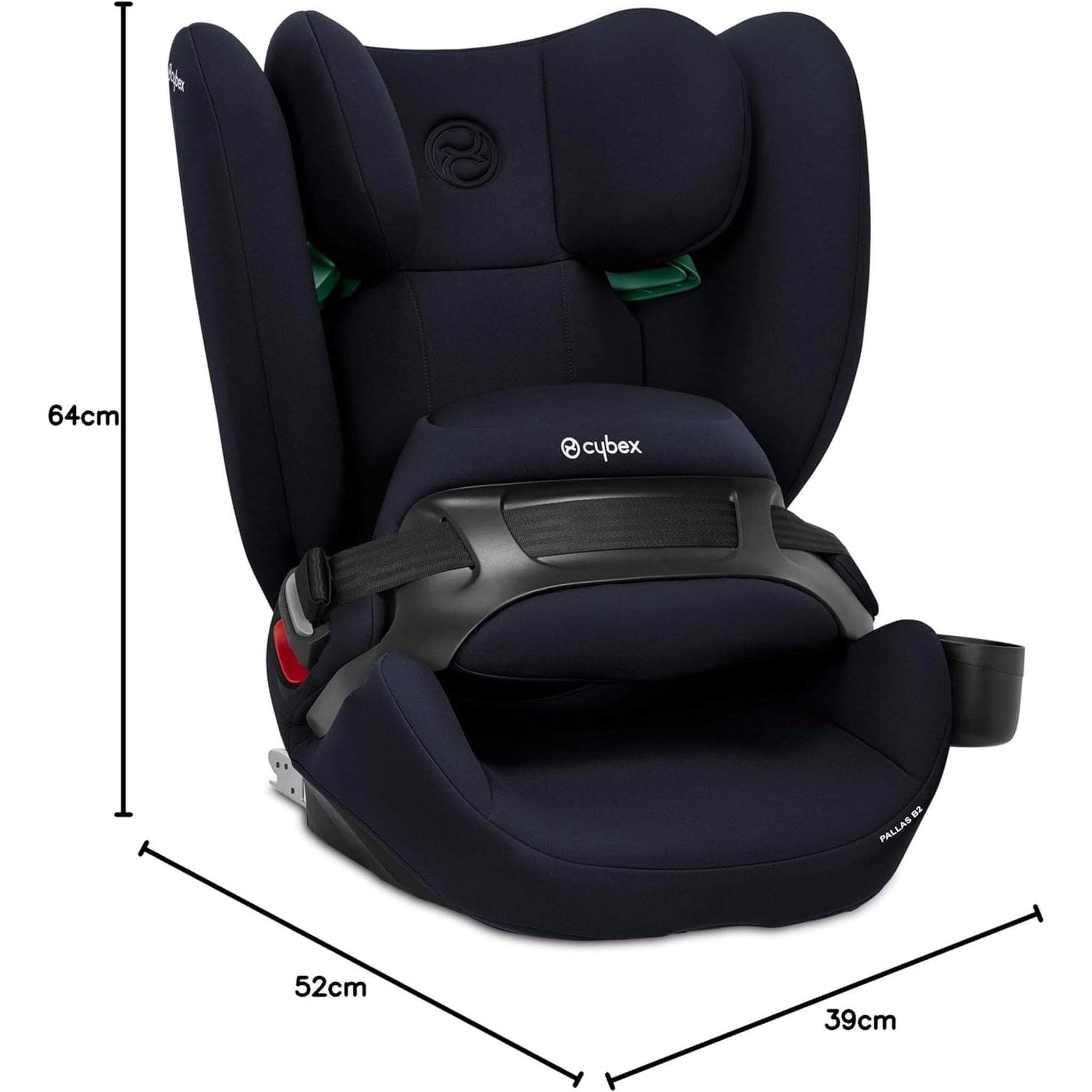 CYBEX Silver Pallas B2 i-Size ISOFIX Car Seat Blue Moon