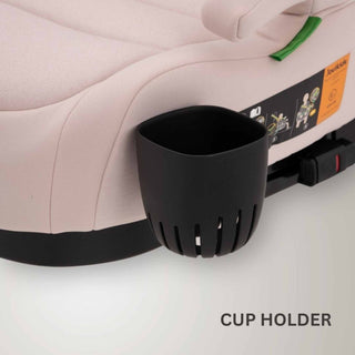 JoviKids Ohho+ i-Size ISOFIX Booster Seat with Cup Holder 6–12 Years Rosewood