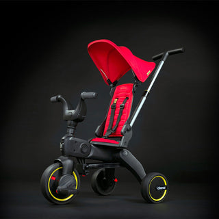 Doona Liki Trike – Compact Folding Trike for Toddlers 10–36 Months Flame Red
