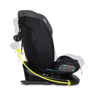 Cosatto Get Set Go i-Size 360 Car Seat – Birth to 12 Years | 360° Rotation, ISOFIX, Extended Rear-Facing Foxed