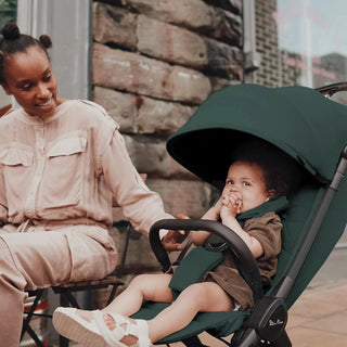 Silver Cross Clic 2 Pushchair with Travel Bag – Conifer