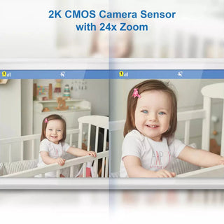 VTech RM5766HD Smart Wi-Fi Baby Monitor with 5" Screen & Pan Tilt Camera