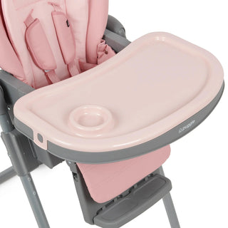Puggle Foodie Eat & Play 9-in-1 Hi-Lo Highchair – Blush Pink