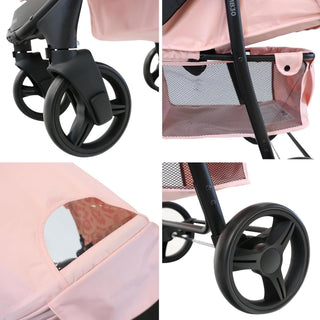 My Babiie MB30 Stroller - Pink Leopard