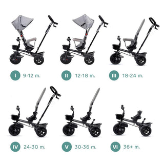 Kinderkraft Aveo Tricycle Malachite Grey