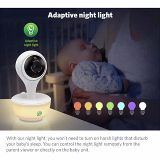 LeapFrog LF815HD 5-Inch Portable Smart Baby Monitor