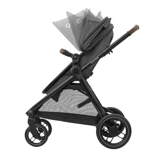 Maxi-Cosi Zelia S Trio 3-in-1 Baby Infant Travel System Foldable Pushchair Dark Grey
