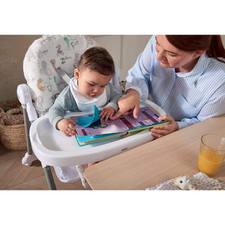 Mamas & Papas Snax Low Adjustable Highchair with Removable Tray – Animal Alphabet
