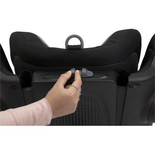 Chicco Fold & Go S i-Size Car Seat 100–150cm Foldable Booster - Posh Black