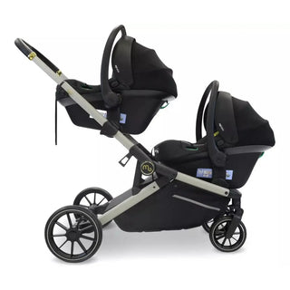 My Babiie MB33 Tandem Double Pushchair - Ivory