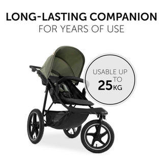 Hauck Runner 2 All Terrain Pushchair Mickey Mouse Olive