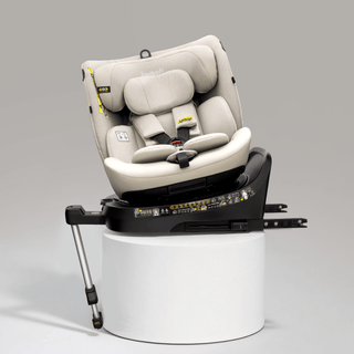 JoviKids Ranger 2 i-Size Car Seat with Leg Extension Cushion - Milkstone