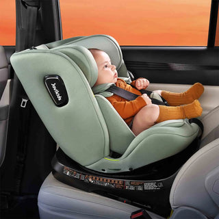 JoviKids Ranger TT Spin 360 Car Seat with ISOFIX - R129 i-Size (Birth to 12 Years) in Green