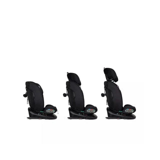 Cosatto Get Set Go i-Size 360 Car Seat – Birth to 12 Years | 360° Rotation, ISOFIX, Extended Rear-Facing Foxed