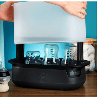 Tommee Tippee Black Supersteam Electric Steam Steriliser