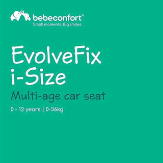 Bebeconfort EvolveFix i-Size, 360 Swivel Car Seat, ISOFIX Car Seat for 0–12 Year