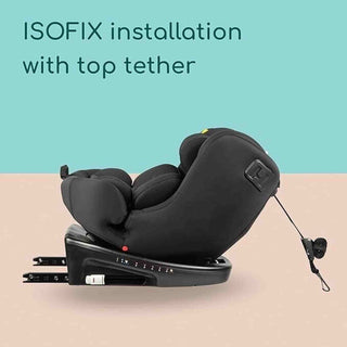 Bebeconfort EvolveFix i-Size, 360 Swivel Car Seat, ISOFIX Car Seat for 0–12 Year
