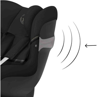 CYBEX Gold Sirona S2 i-Size car seat ISOFIX Deep Black