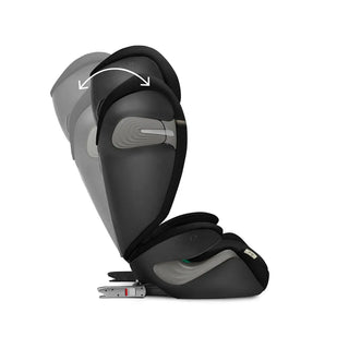 CYBEX Gold Solution S2 i-Fix ISOFIX i-Size Car Seat Moon Black 3 to 12 yrs