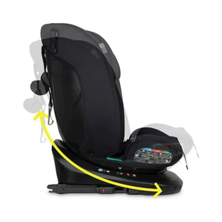 Cosatto Get Set Go i-Size 360 Car Seat – Birth to 12 Years | 360° Rotation, ISOFIX, Extended Rear-Facing Foxed