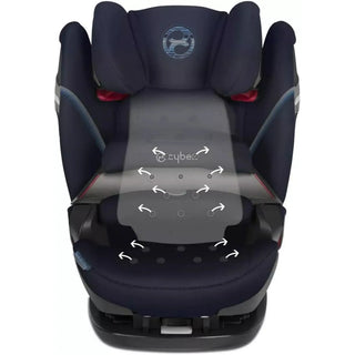 Cybex Gold Pallas S-Fix 2-in-1 Child's Car Seat, ISOFIX Gr. 1/2/3, Magnolia Pink