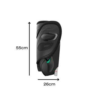 Cybex Solution G2 Plus i-Size Car Seat ISOFIX Moon Black-Black