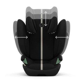 Cybex Solution G2 Plus i-Size Car Seat ISOFIX Moon Black-Black