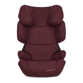 Cybex Solution X i-Fix i-Size Child Car Seat Isofix Cobblestone Rumba Red