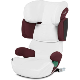 Cybex Solution X i-Fix i-Size Child Car Seat Isofix Cobblestone Rumba Red