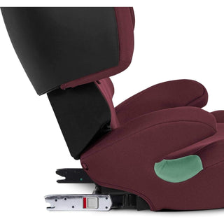 Cybex Solution X i-Fix i-Size Child Car Seat Isofix Cobblestone Rumba Red