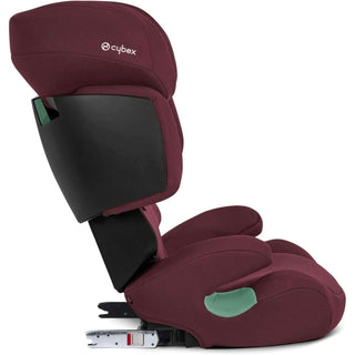 Cybex Solution X i-Fix i-Size Child Car Seat Isofix Cobblestone Rumba Red