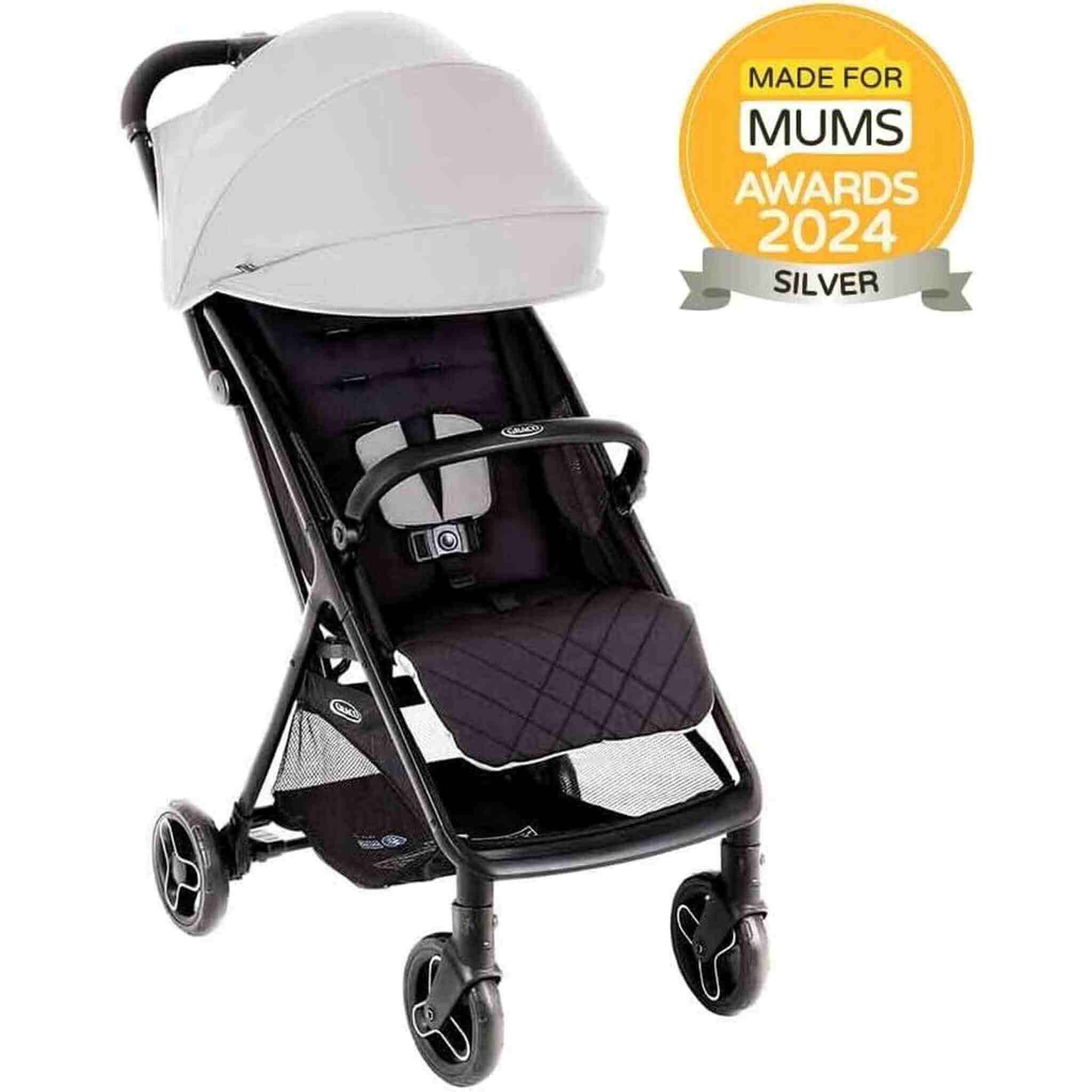 graco myavo compact stroller Graco Myavo Stroller – Steeple Gray